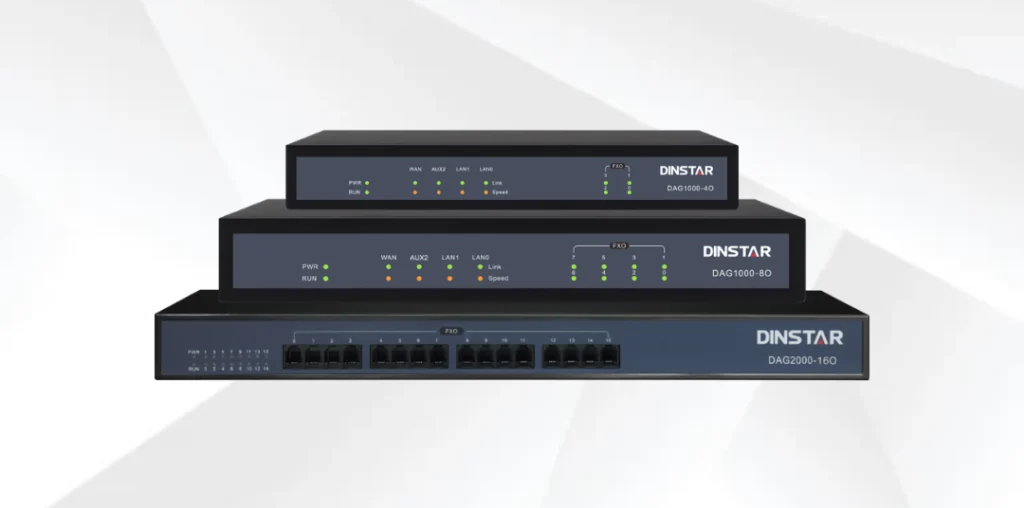 DAG Series FXO Gateways · DAG1000-4O / 8O · DAG2000-16O