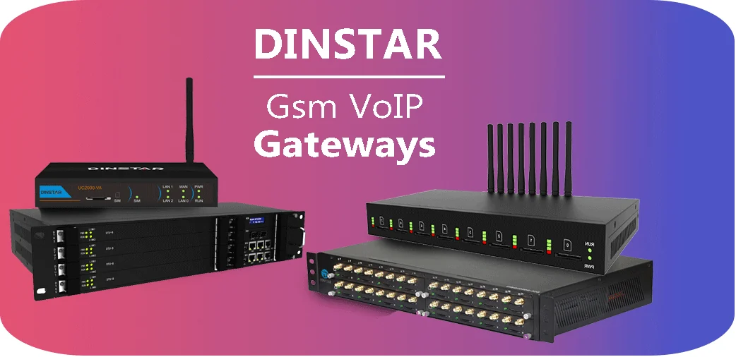 UC2000 Series GSM / 4G VoIP Gateways